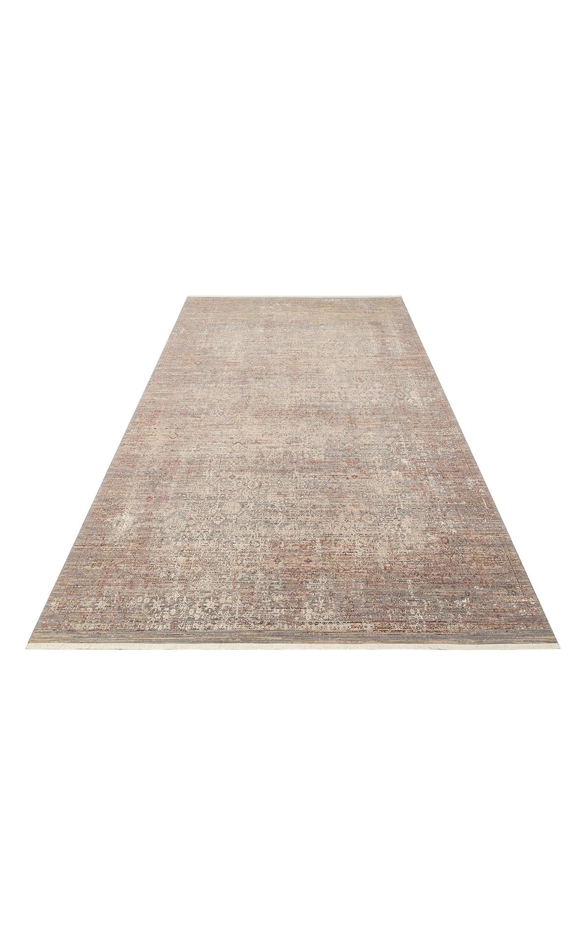 LA PAZ LPZ 02 BEIGE  Yüksek Alçak Dokulu Yüksek Kaliteli Sık Dokuma Modern Salon Halısı