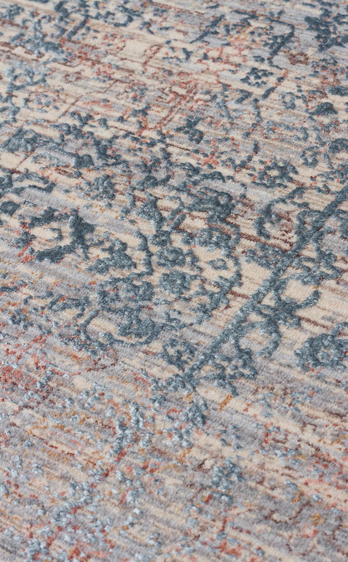 LA PAZ LPZ 02 GREY  Yüksek Alçak Dokulu Yüksek Kaliteli Sık Dokuma Modern Salon Halısı