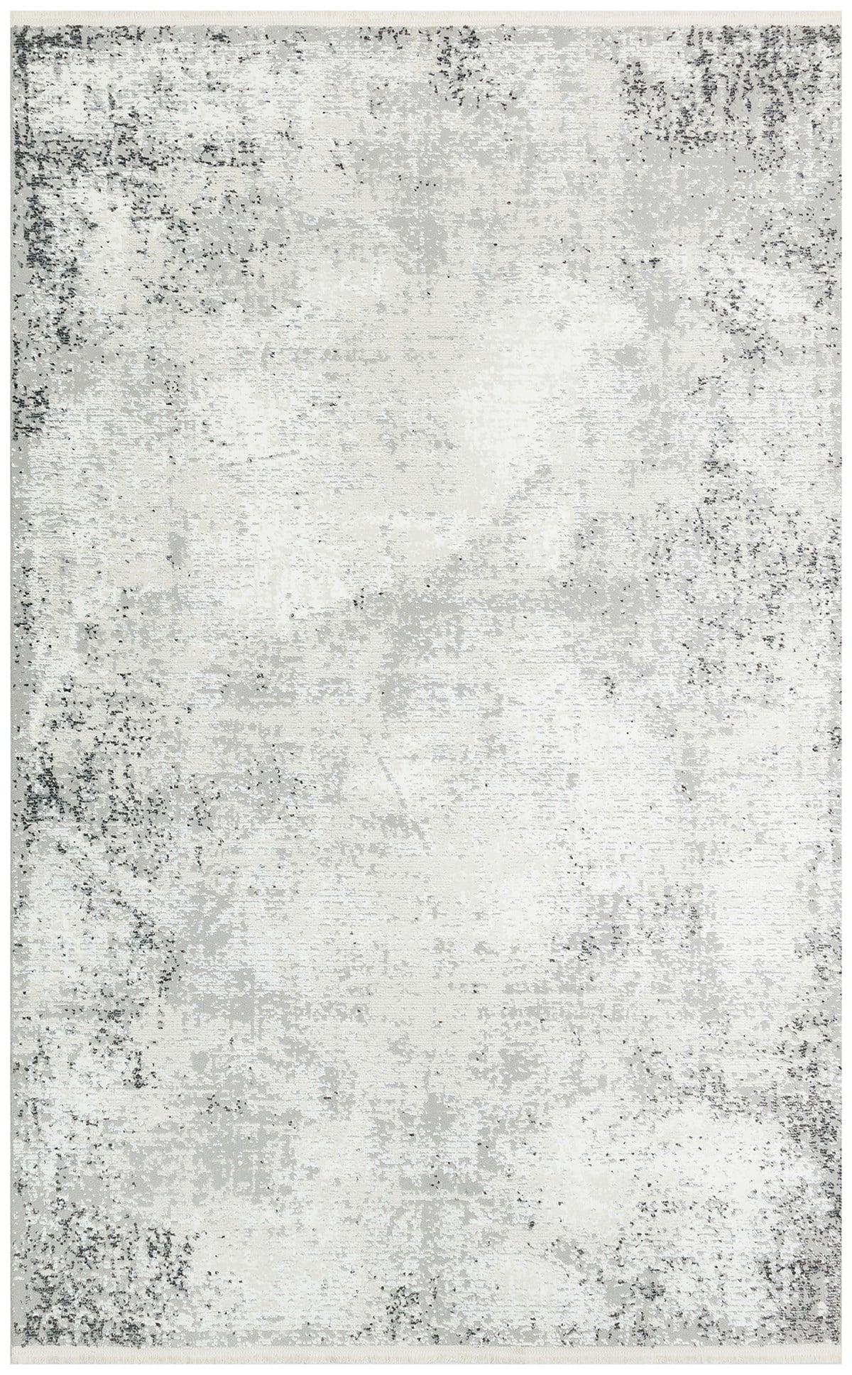 LAGOS XW LGS 05 CREAM GREY XW  Hav Toz Vermez Eskitme Desenli Modern Makine Halısı