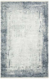 LAGOS XW LGS 06 CREAM GREY XW  Hav Toz Vermez Eskitme Desenli Modern Makine Halısı