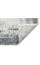 LAGOS XW LGS 06 CREAM GREY XW  Hav Toz Vermez Eskitme Desenli Modern Makine Halısı