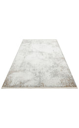 LAGOS XW LGS 05 GREY BEIGE XW Hav Toz Vermez Eskitme Desenli Modern Makine Halısı
