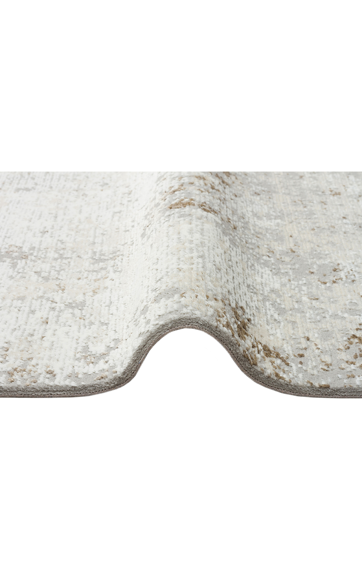 LAGOS XW LGS 05 GREY BEIGE XW Hav Toz Vermez Eskitme Desenli Modern Makine Halısı