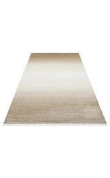 LAGOS XW LGS 16 CREAM BEIGE XW  Hav Toz Vermez Eskitme Desenli Modern Makine Halısı