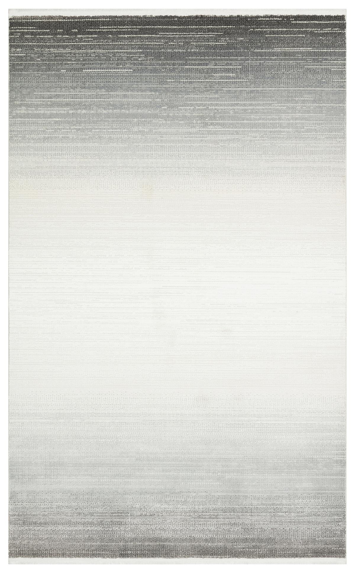 LAGOS XW LGS 16 CREAM GREY XW  Hav Toz Vermez Eskitme Desenli Modern Makine Halısı