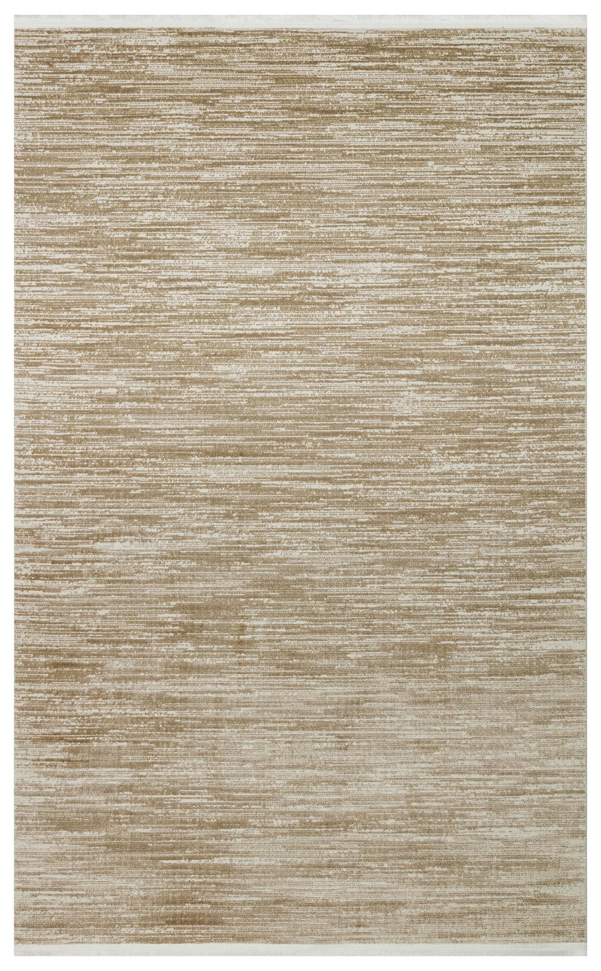 LAGOS XW LGS 19 BEIGE XW  Hav Toz Vermez Eskitme Desenli Modern Makine Halısı