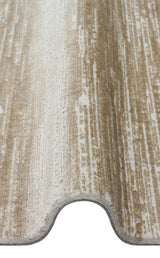 LAGOS XW LGS 19 BEIGE XW  Hav Toz Vermez Eskitme Desenli Modern Makine Halısı