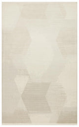 LAGOS XW LGS 21 CREAM BEIGE XW  Hav Toz Vermez Eskitme Desenli Modern Makine Halısı