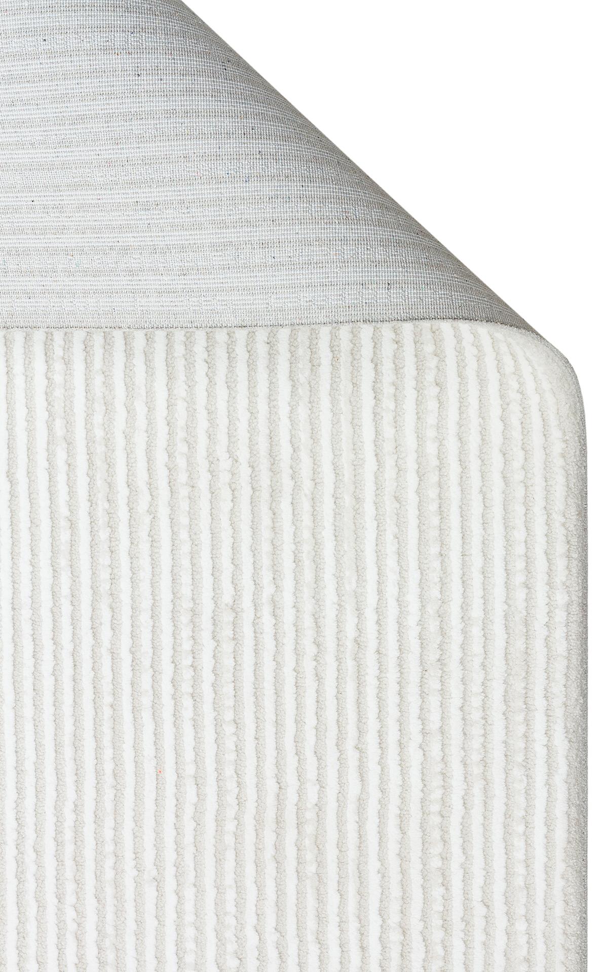LAGOS XW LGS 22 CREAM GREY XW  Hav Toz Vermez Eskitme Desenli Modern Makine Halısı