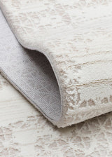 LAGOS XW LGS 23 CREAM BEIGE XW  Hav Toz Vermez Eskitme Desenli Modern Makine Halısı