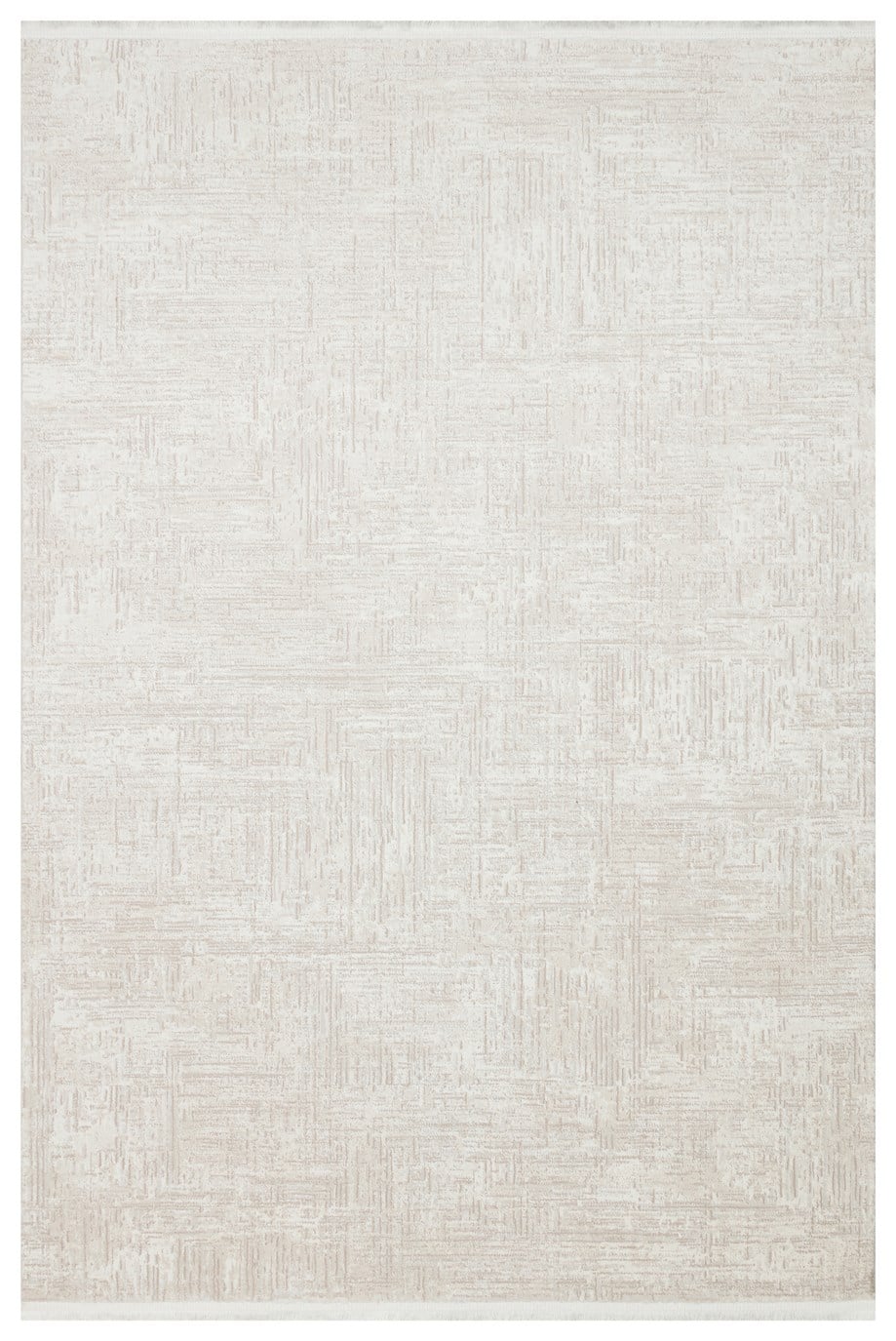 LAGOS XW LGS 24 CREAM BEIGE XW  Hav Toz Vermez Eskitme Desenli Modern Makine Halısı