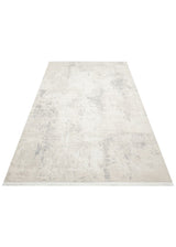 LAGOS XW LGS 25 CREAM BEIGE XW  Hav Toz Vermez Eskitme Desenli Modern Makine Halısı