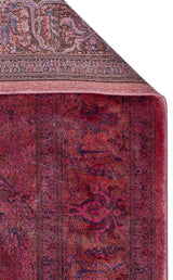 LAHOR LHR 02 FUSCHIA  Özel Boyama İşlemi İle Üretilen Yüksek Alçak Dokuya Sahip Zengin Renkli Şık Salon Halısı