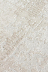 LEONA LNA 01 CREAM  Yumuşak Tuşeli Hav Toz Vermez Modern Makine Halısı