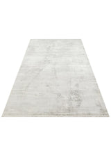 LEONA LNA 02 GREY  Yumuşak Tuşeli Hav Toz Vermez Modern Makine Halısı