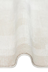 LEONA LNA 03 CREAM  Yumuşak Tuşeli Hav Toz Vermez Modern Makine Halısı