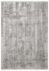 LEONA LNA 04 GREY  Yumuşak Tuşeli Hav Toz Vermez Modern Makine Halısı