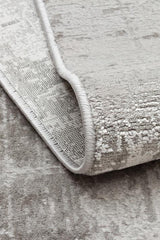 LEONA LNA 04 GREY  Yumuşak Tuşeli Hav Toz Vermez Modern Makine Halısı