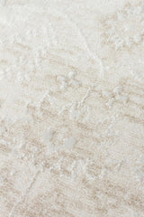 LEONA LNA 05 CREAM  Yumuşak Tuşeli Hav Toz Vermez Modern Makine Halısı