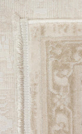 LEONA LNA 05 CREAM  Yumuşak Tuşeli Hav Toz Vermez Modern Makine Halısı
