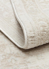 LEONA LNA 05 CREAM  Yumuşak Tuşeli Hav Toz Vermez Modern Makine Halısı