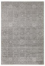 LEONA LNA 07 GREY  Yumuşak Tuşeli Hav Toz Vermez Modern Makine Halısı