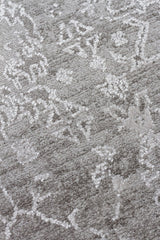 LEONA LNA 07 GREY  Yumuşak Tuşeli Hav Toz Vermez Modern Makine Halısı
