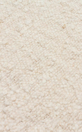LHASA LHS 01 CREAM NATURAL  Yün ve Jüt ile Üretilen Örme El Dokuma Halı