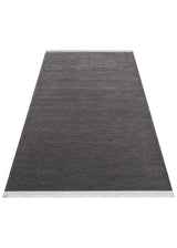 LIZA KILIM LIZ 01 ANTRASIT  Hav Toz Vermez Kaymaz Tabanlı Yıkanabilir Düz Renk Kilim