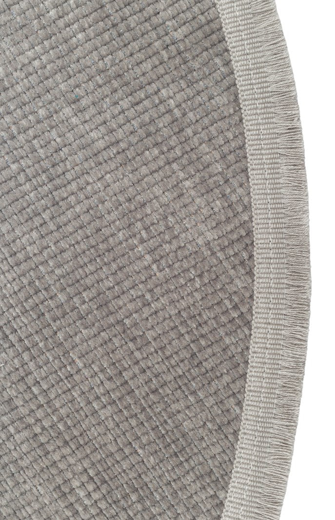 LIZA KILIM LIZ 01 GREY Q  Hav Toz Vermez Kaymaz Tabanlı Yıkanabilir Düz Renk Kilim