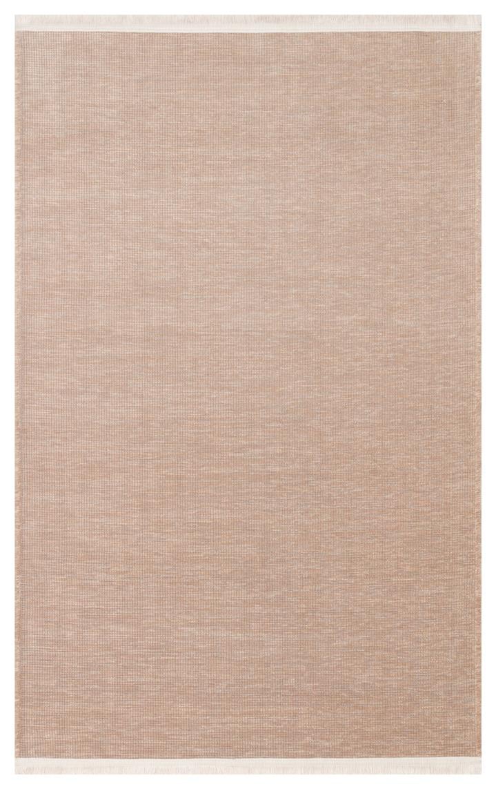 LIZA KILIM LIZ 01 VIZON  Hav Toz Vermez Kaymaz Tabanlı Yıkanabilir Düz Renk Kilim