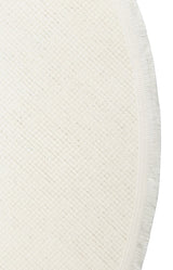 LIZA KILIM LIZ 01 WHITE Q  Hav Toz Vermez Kaymaz Tabanlı Yıkanabilir Düz Renk Kilim