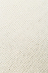 LIZA KILIM LIZ 01 WHITE Q  Hav Toz Vermez Kaymaz Tabanlı Yıkanabilir Düz Renk Kilim