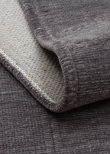 LIZA KILIM LIZ 02 ANTRASIT  Hav Toz Vermez Kaymaz Tabanlı Yıkanabilir Düz Renk Kilim