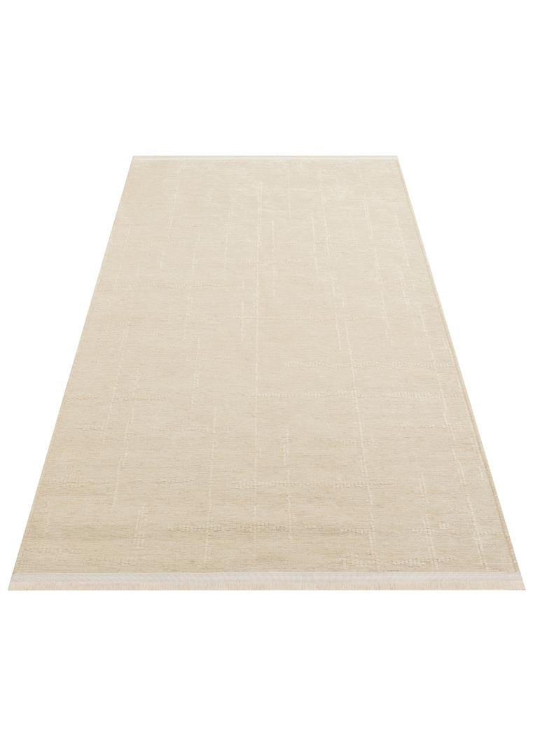 LIZA KILIM LIZ 02 BEIGE  Hav Toz Vermez Kaymaz Tabanlı Yıkanabilir Düz Renk Kilim