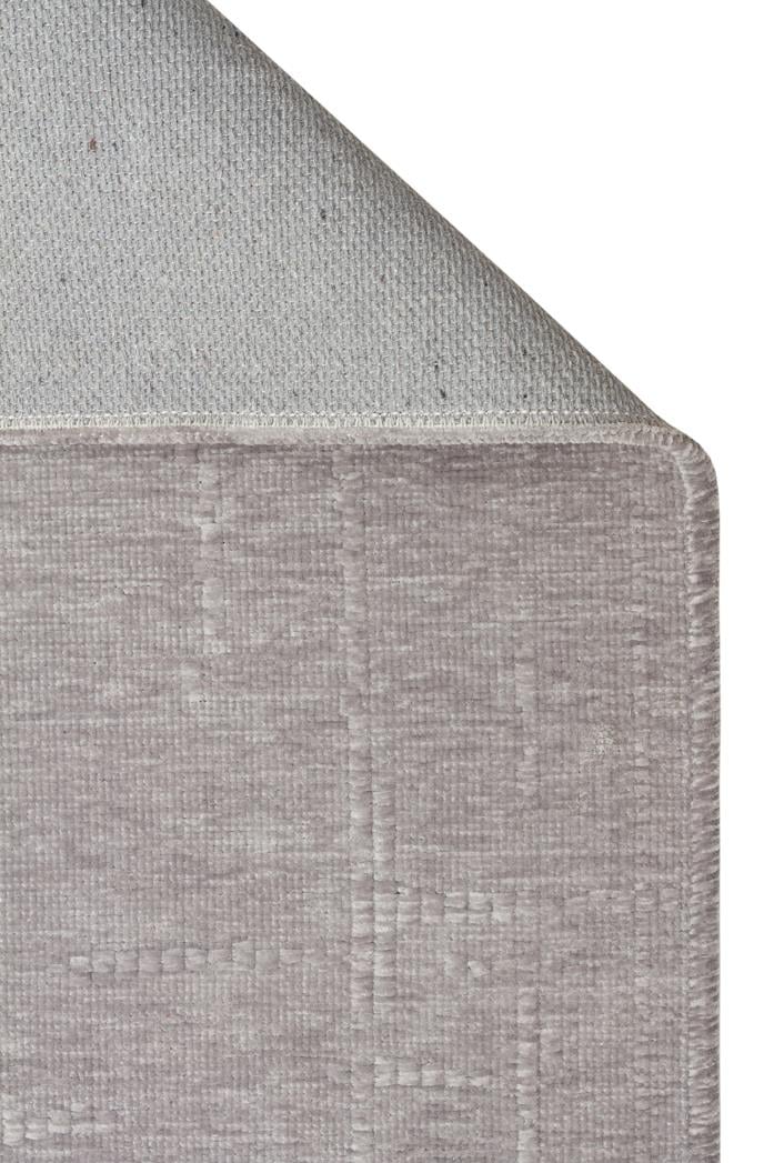 LIZA KILIM LIZ 02 GREY  Hav Toz Vermez Kaymaz Tabanlı Yıkanabilir Düz Renk Kilim
