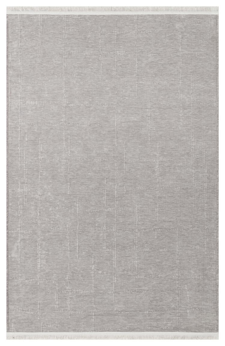 LIZA KILIM LIZ 02 GREY  Hav Toz Vermez Kaymaz Tabanlı Yıkanabilir Düz Renk Kilim