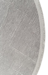 LIZA KILIM LIZ 02 GREY Q  Hav Toz Vermez Kaymaz Tabanlı Yıkanabilir Düz Renk Kilim