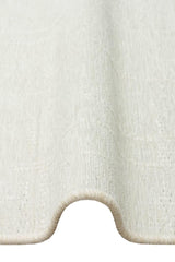 LIZA KILIM LIZ 02 WHITE  Hav Toz Vermez Kaymaz Tabanlı Yıkanabilir Düz Renk Kilim