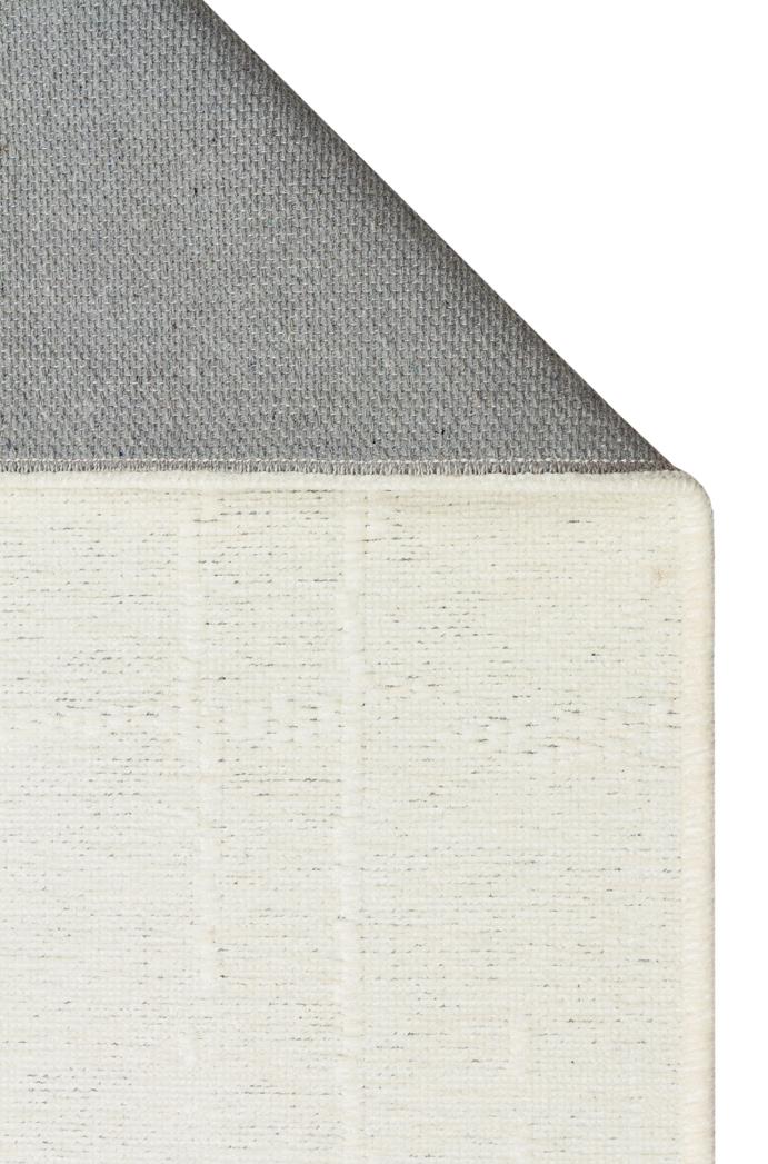 LIZA KILIM LIZ 02 WHITE  Hav Toz Vermez Kaymaz Tabanlı Yıkanabilir Düz Renk Kilim