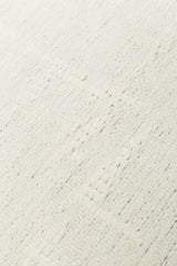 LIZA KILIM LIZ 02 WHITE Q  Hav Toz Vermez Kaymaz Tabanlı Yıkanabilir Düz Renk Kilim