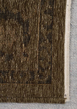 LIZA KILIM XW LIZ 03 GREEN XW  Hav Toz Vermez Kaymaz Tabanlı Yıkanabilir Düz Renk Kilim