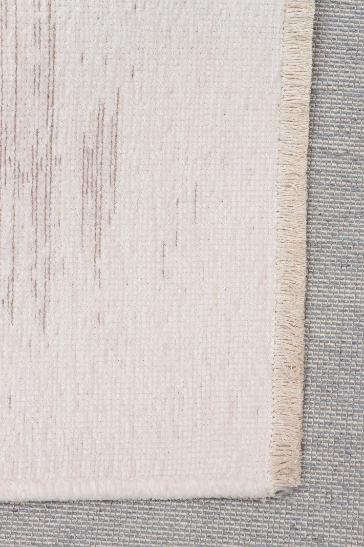 LIZA KILIM XW LIZ 04 WHITE XW  Hav Toz Vermez Kaymaz Tabanlı Yıkanabilir Düz Renk Kilim