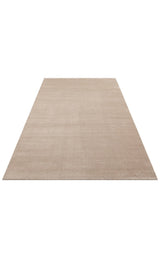 LOTTO LT PLAIN BEIGE  Hav Toz Vermez Modern Sade Desenli Makine Halısı