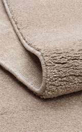 LOTTO LT PLAIN BEIGE  Hav Toz Vermez Modern Sade Desenli Makine Halısı