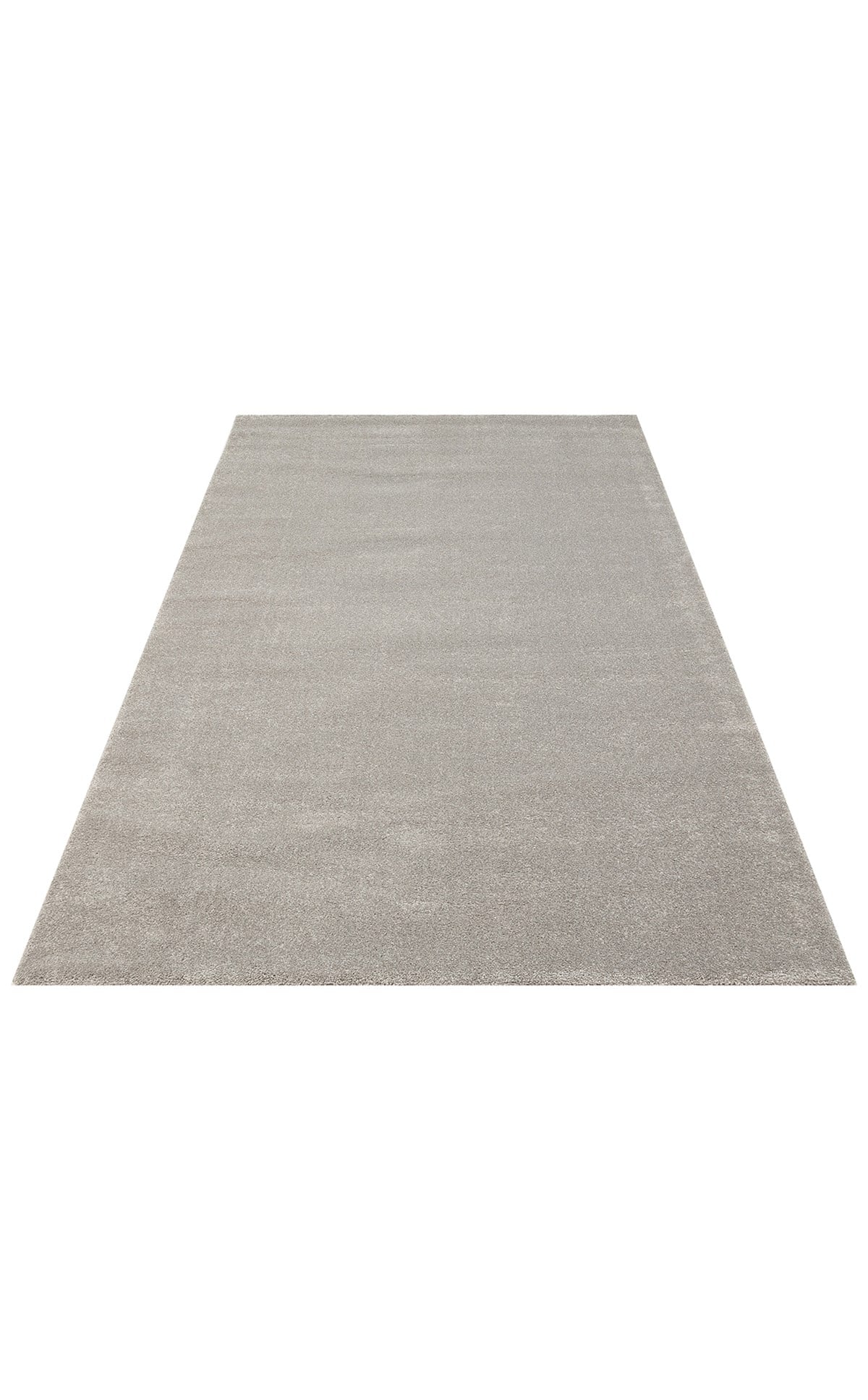 LOTTO LT PLAIN GREY  Hav Toz Vermez Modern Sade Desenli Makine Halısı