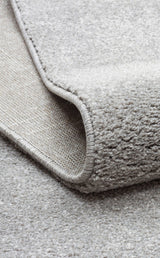 LOTTO LT PLAIN GREY  Hav Toz Vermez Modern Sade Desenli Makine Halısı