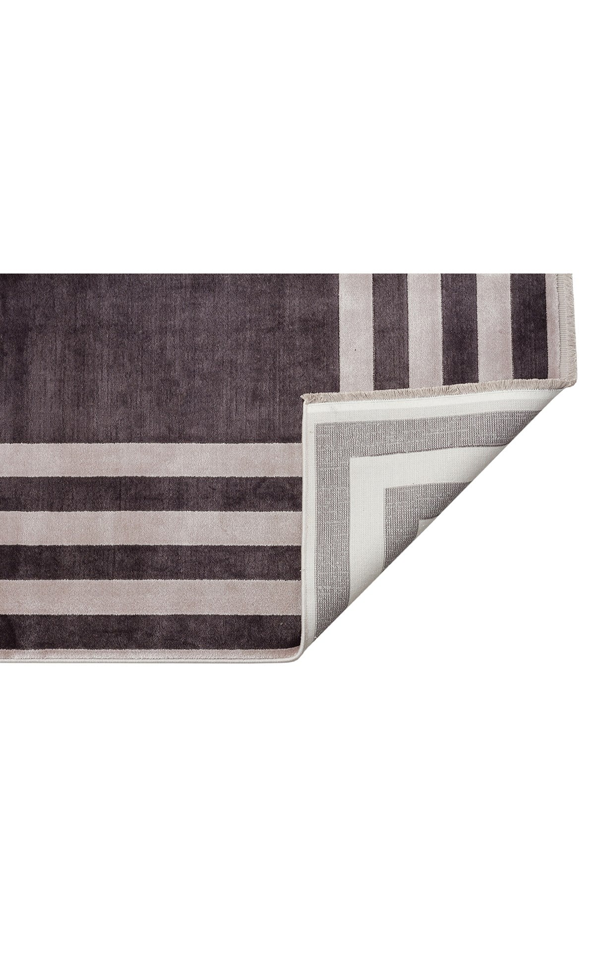 LUGANO LUG 03 ANTRASIT GREY  Art Deco Modern Bordürlü Yüksek Kalite Sık Dokuma Salon Halısı