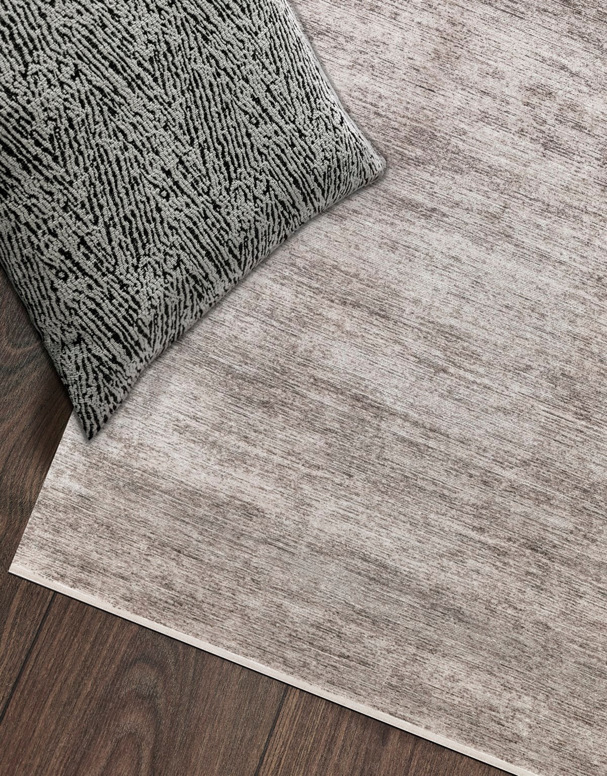 LUGANO LUG PLAIN D.GREY  Yüksek Kalite Sık Dokuma Salon Halısı