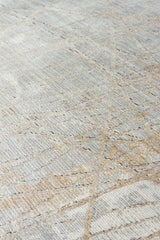 MAHAL MHL 09 GREY GOLD  Modern Desenli Yüksek Kalite Sık Dokuma Salon Halısı